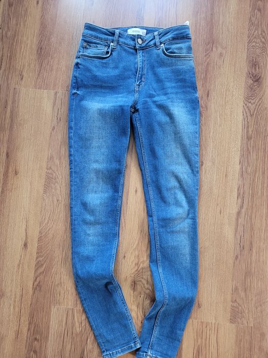 Mango spodnie jeansy rurki roz.36