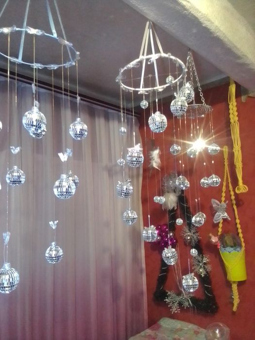 Зеркальный подвес новый