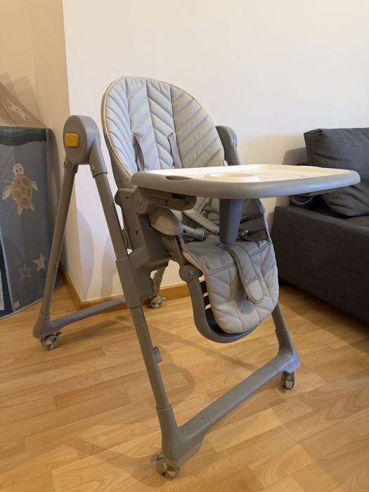 Cadeira de Refeição KINDERKRAFT Lastree (Cinza)