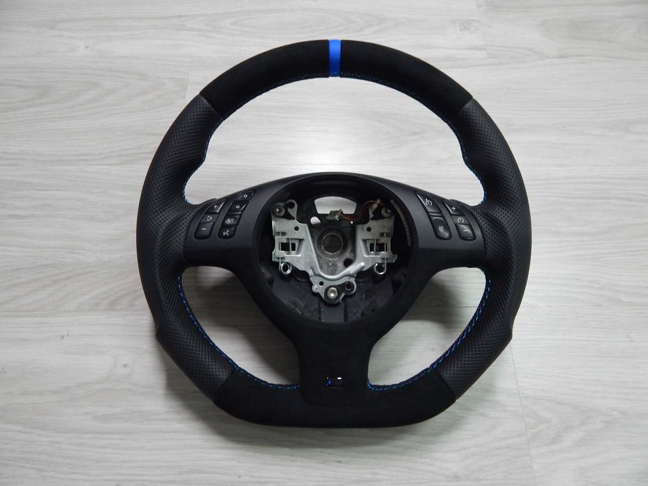 BMW E46 E39 Lift - kierownica nowa skóra sport M-Pakiet Alcantara