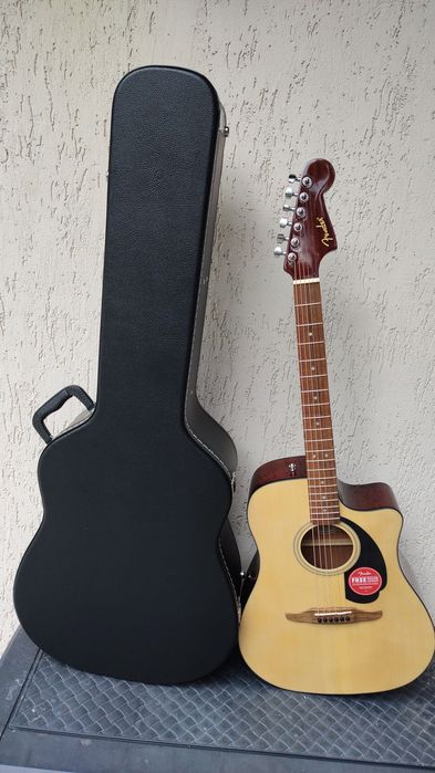 NOWA Fender California Standard Redondo CE NAT gitara elektroakustyczna CASE superwygodny instrument !!