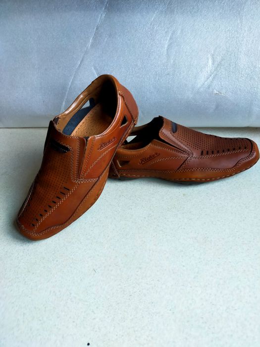 Buty mokasyny Rieker 40 skórzane jak nowe