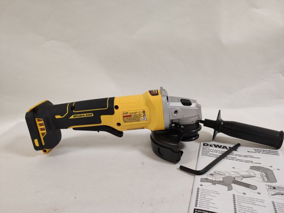 Оригінальна безщіткова кутова шліфмашина болгарка DeWALT DCG408 XR 20V