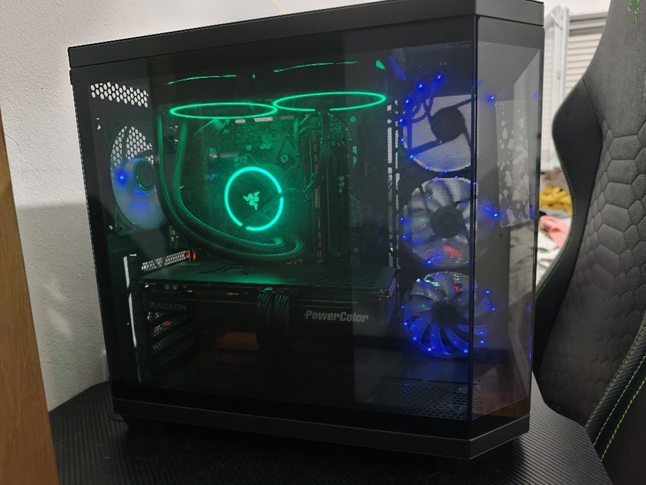 Placa grafica rx 9070xt powercolor 16gb RAM