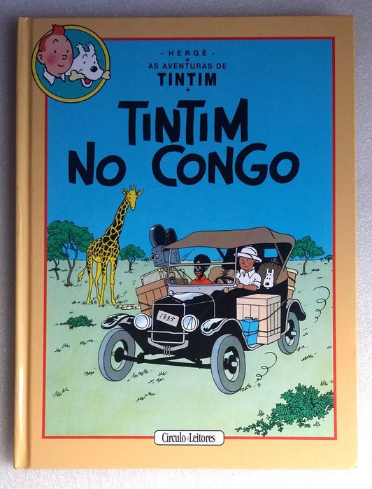 Tintim- Tintim No Congo/ Tintim Na América- álbum duplo