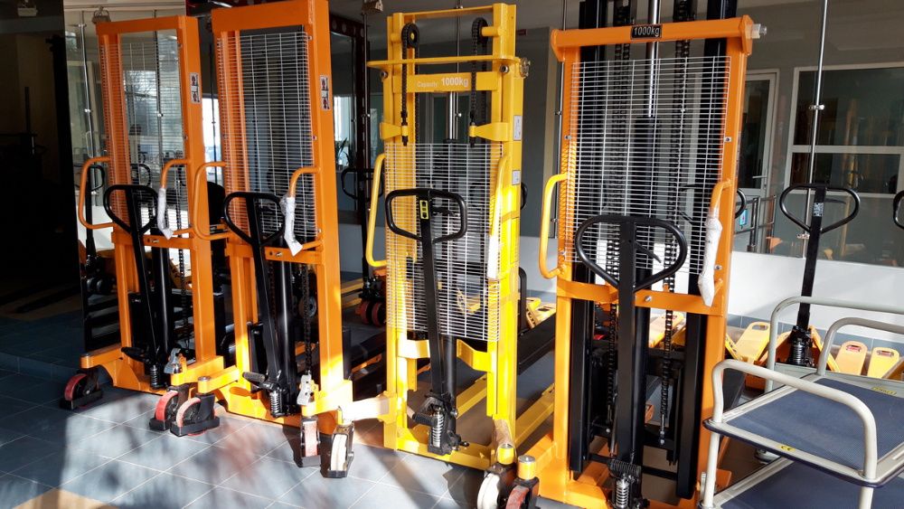 Погрузчик - штабелер гидравлический 1-2т в Днепре (Niuli) для склада