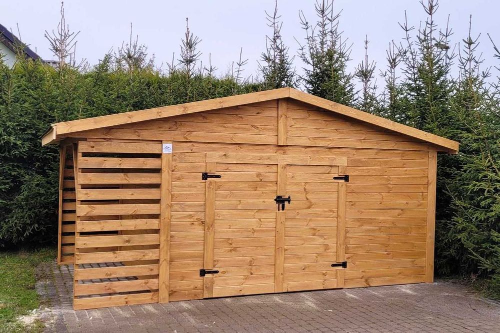• • • • Domek narzędziowy • • • • BARTEK 5x4 producent DREWNOTRIK