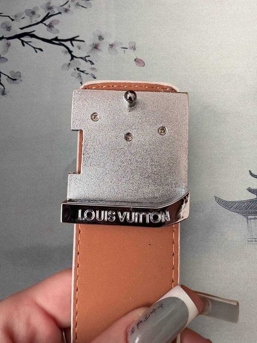 pasek Louis Vuitton biały