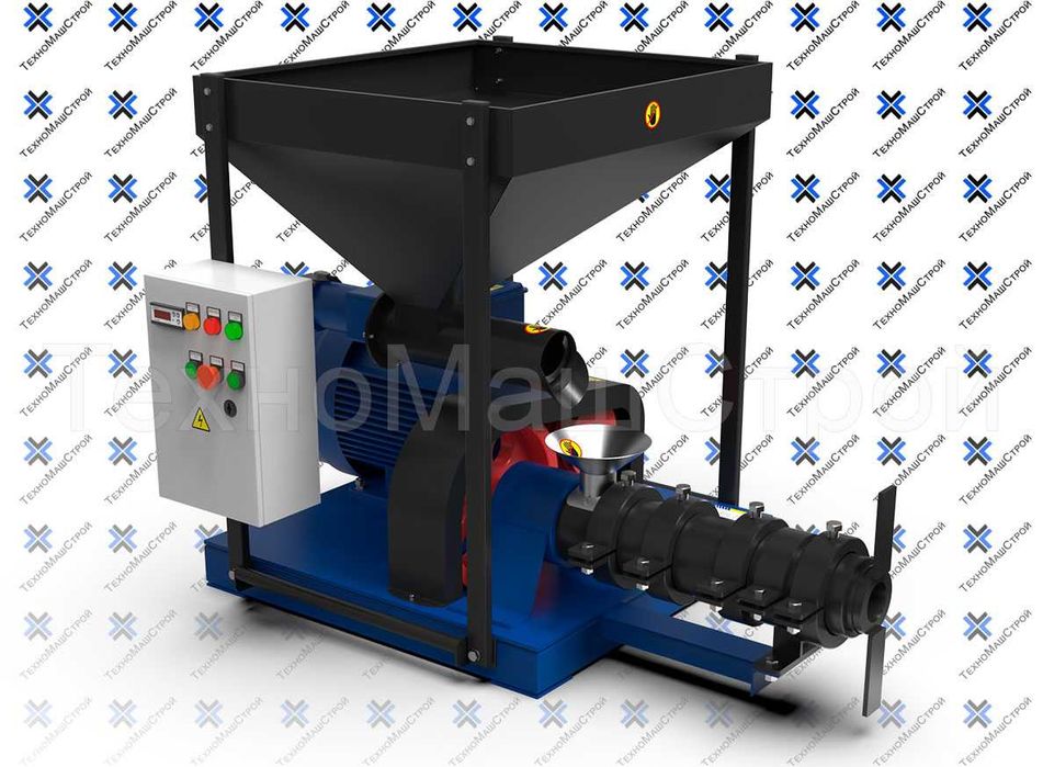 Кормовой экструдер 200кг/час 18.5кВт от завода