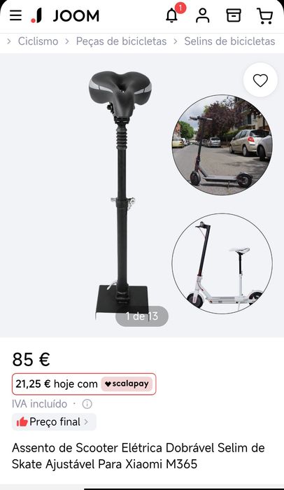 Assemto para xiaomi m365