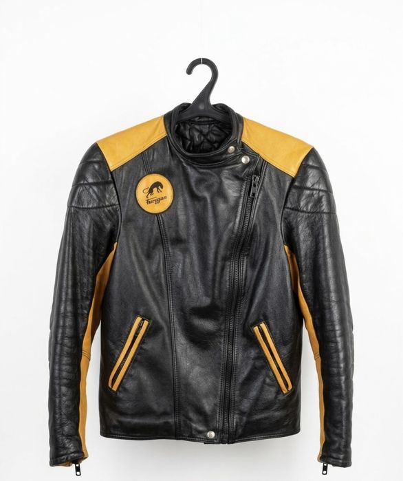 Вінтажна мотокуртка Furygan (Франція) — Натуральна шкіра, Metalon