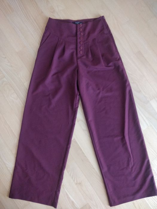 Spodnie damskie Reserved 38, bordo