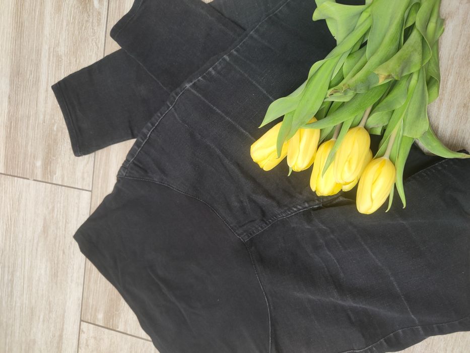 Spodnie ciążowe jeansowe h&m mama r38