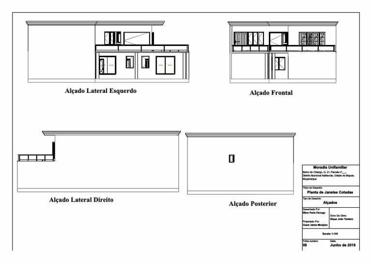 Desenho Técnico em AutoCAD – Projetos de Arquitetura