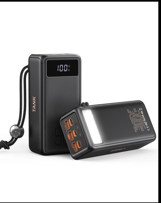 Павер банк Veger Tank Boost 56000mAh вихід PD130W вхід 5-20V/3.25A (M