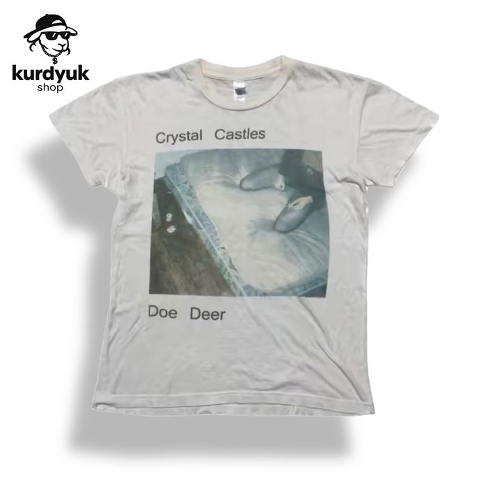 НА РУКАХ Футболка crystal castels ,japan vintage ,archive , opium, indie sleze, y2k ,архив ,винтаж ,стрит