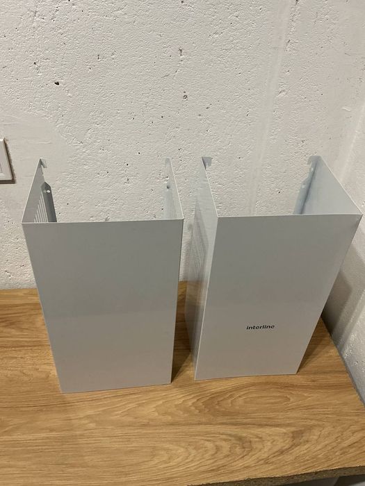 Витяжка нахилена Interline біла