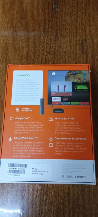 Xiaomi TV Box S Mi TV Stick 4K Смарт ТВ приставка, ТВ