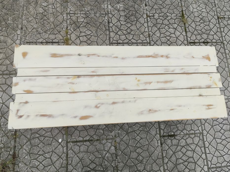 Mesa de Centro Rústica em Madeira – Estilo Industrial/Vintage