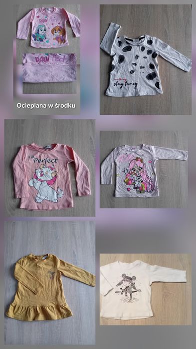 Paczka ubranek dla Dziewczynki rozmiar 80