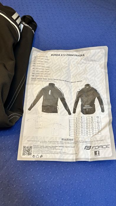 Casaco ciclismo novo Force -M