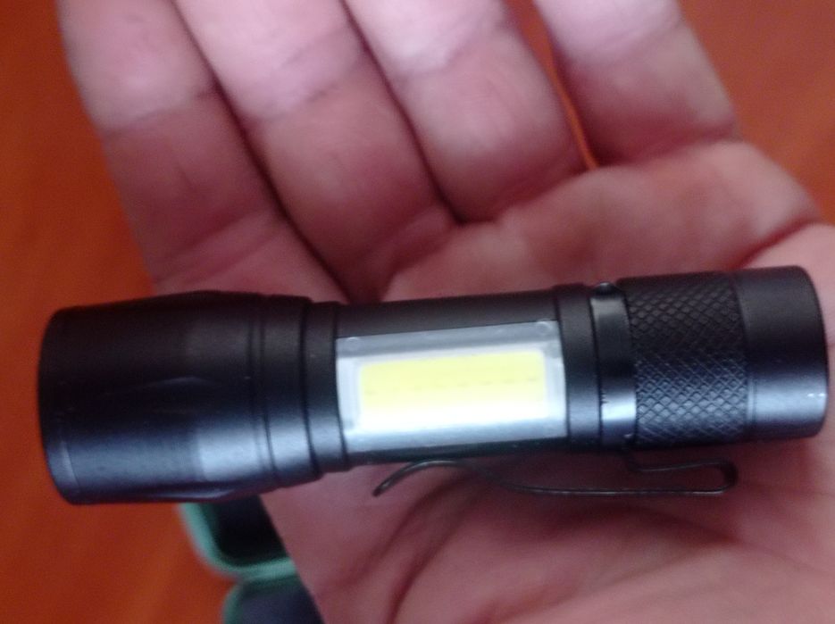 Мощный ручной фонарик с аккумулятором Police BL 511 COB usb micro char