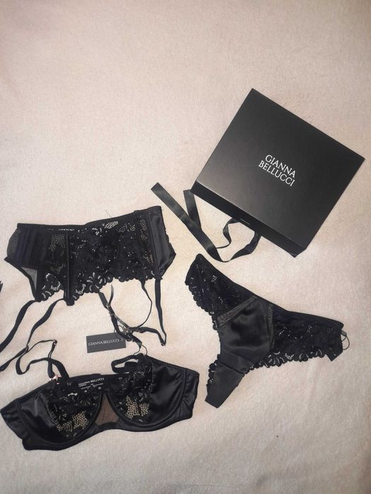 bielizna Gianna Bellucci komplet 3 cześciowy 75b