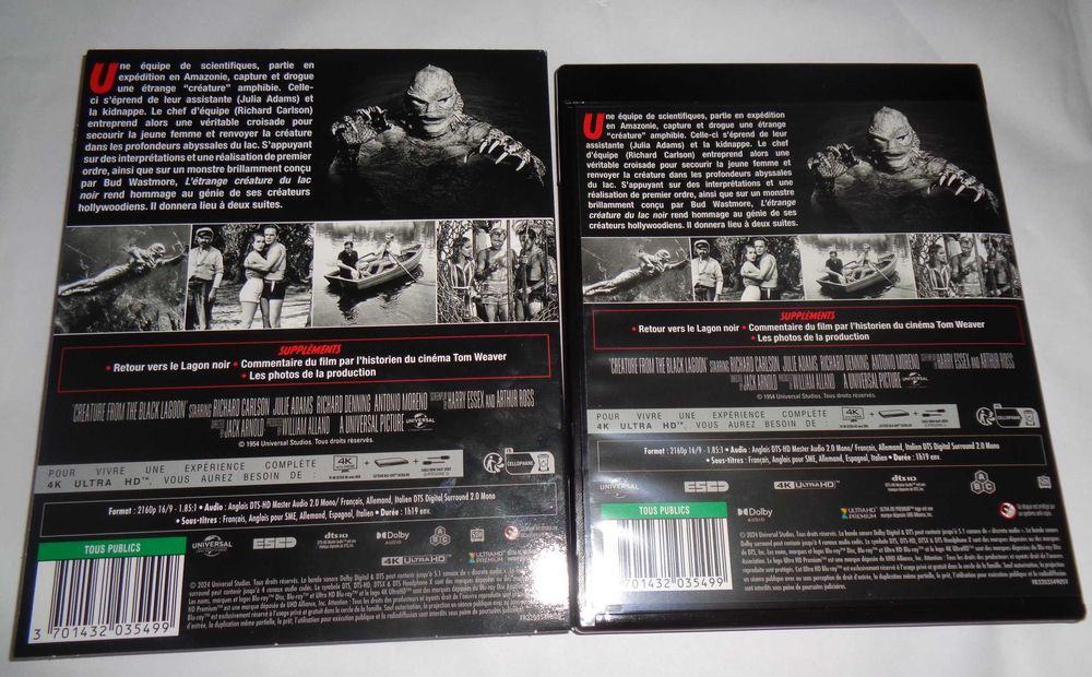 Creature from the Black Lagoon (Potwór z Czarnej Laguny) Blu-ray 4K/