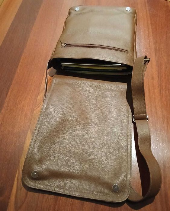 Bolsa de ombro para homem