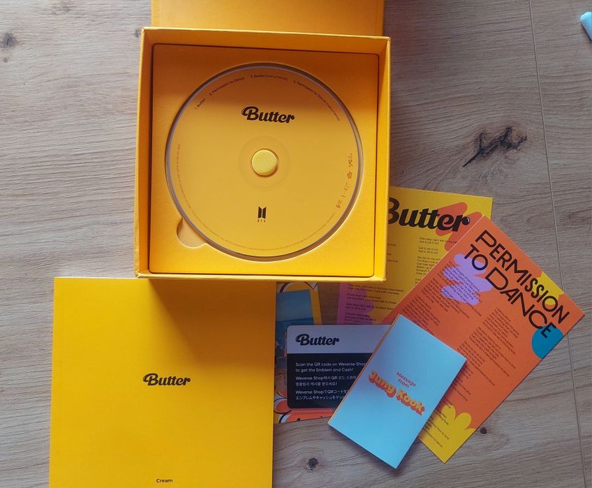 Bts Album Butter Cream Jin