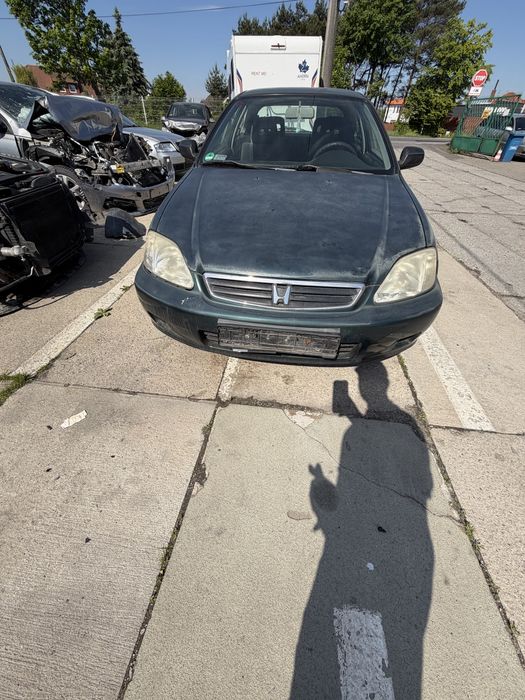 Kompletny przód Honda Civic VI zderzak maska lampy Civic 6 pas przedni chłodnica