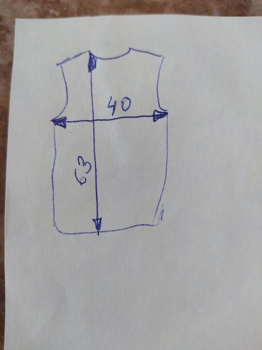 Bluzka bez rękawów r S