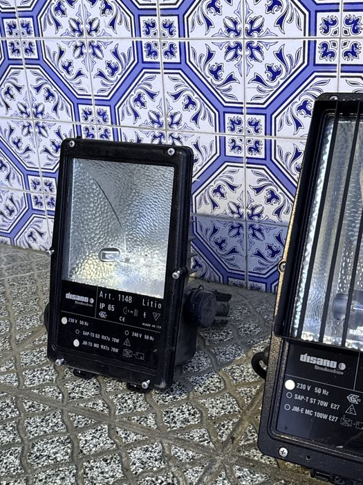 Holofotes varios tamanhos/potencia