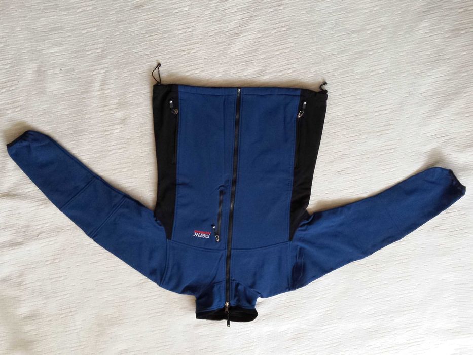 PEAK PERFORMANCE kurtka bluza roz. 158 (na metce M), niebieska