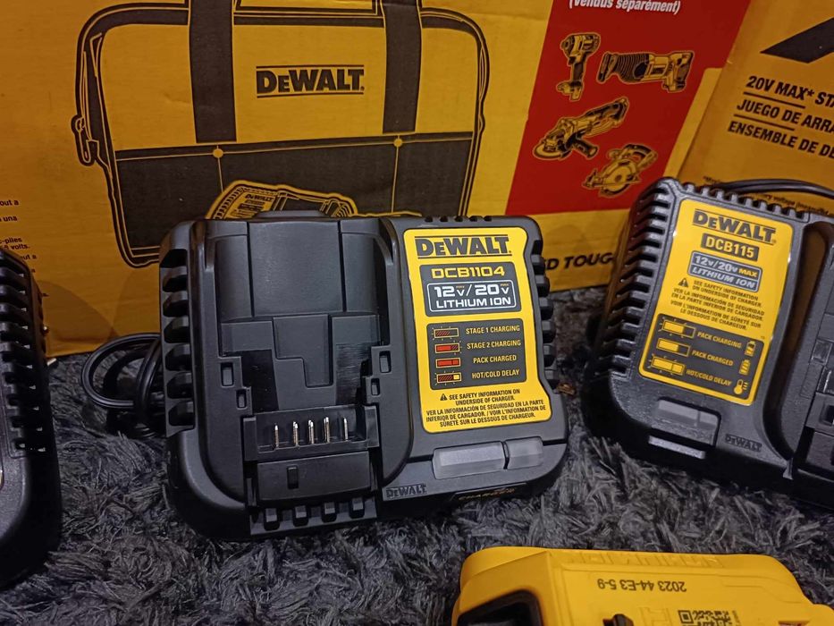 Зарядное устройство, аккумулятор Dewalt (DCB115-107-112-1106-1104-118)