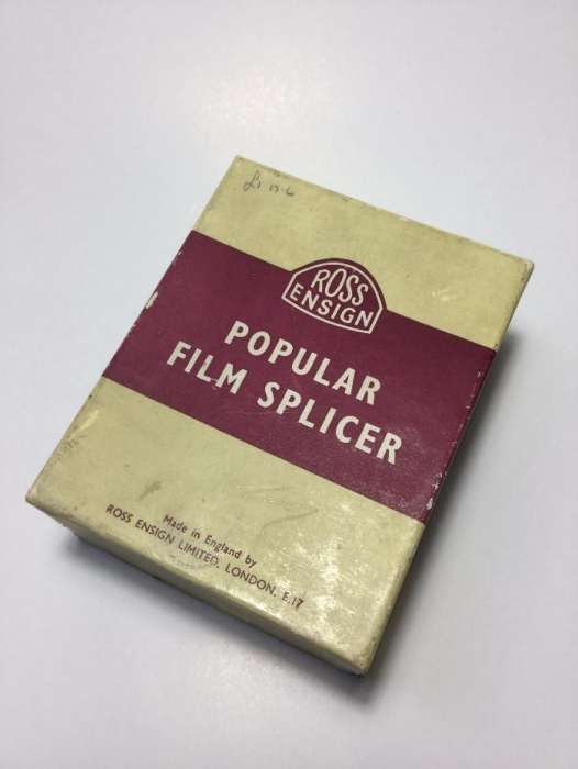 Camara de filmar Super 8, 16mm, cortador de filme