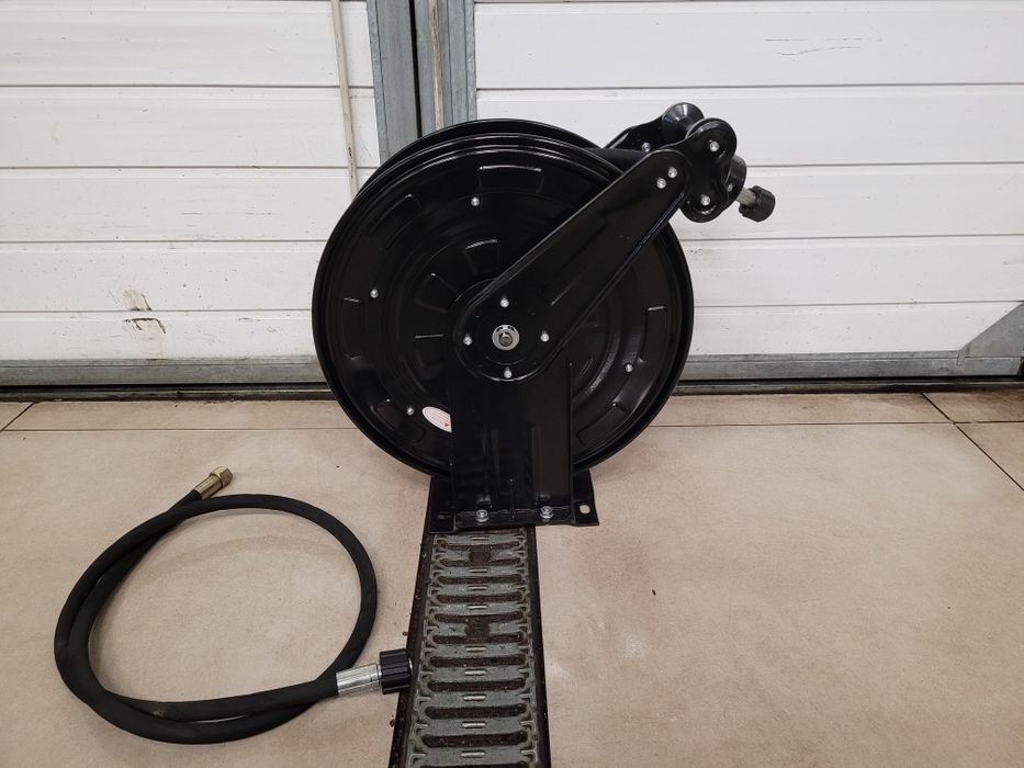 Zwijak Automatyczny Bęben z wężem ciśnieniowym 20m do myjek karcher