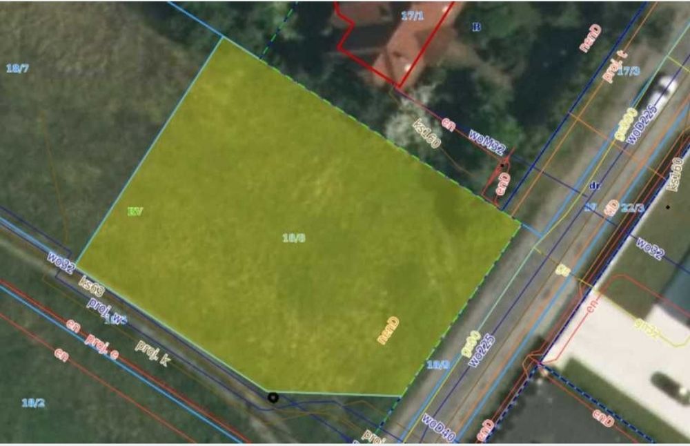 Działka 1001m², Grudziądz, Owczarki ul. Wierzbowa