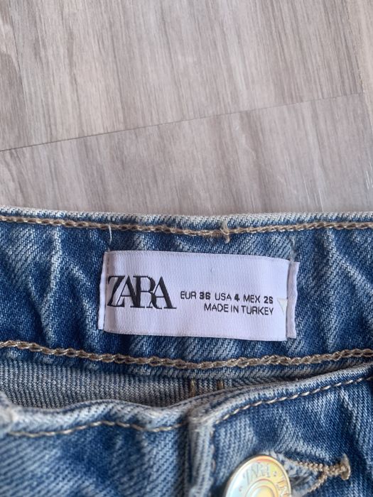 Spodnie jeansowe Zara 36