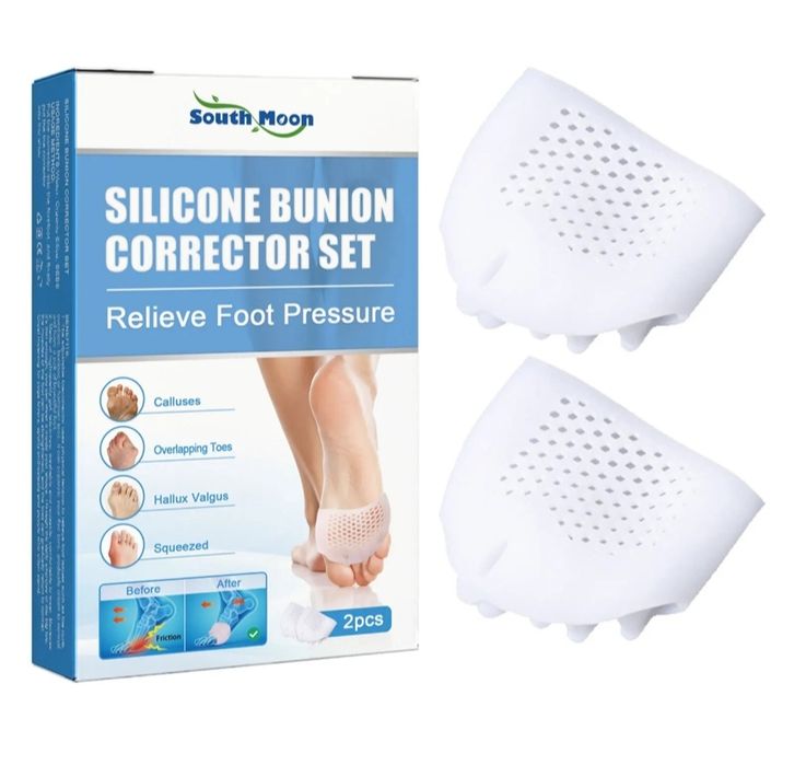 Протектор силіконовий, коректор з роздільником пальців на стопу,