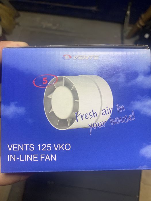 Вентиляток Vents 125 vko