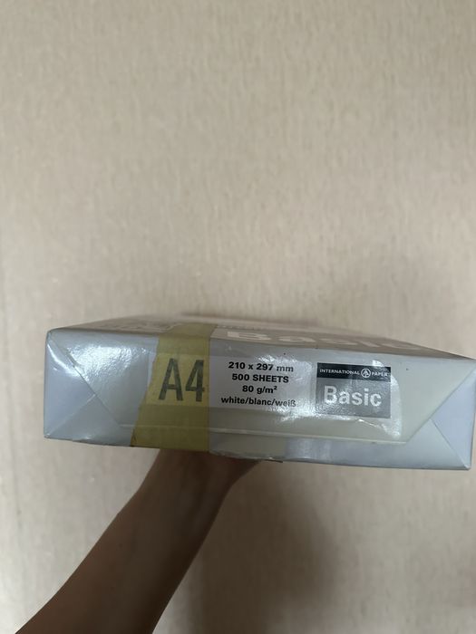 Папір А4 500 шт 80g/m
