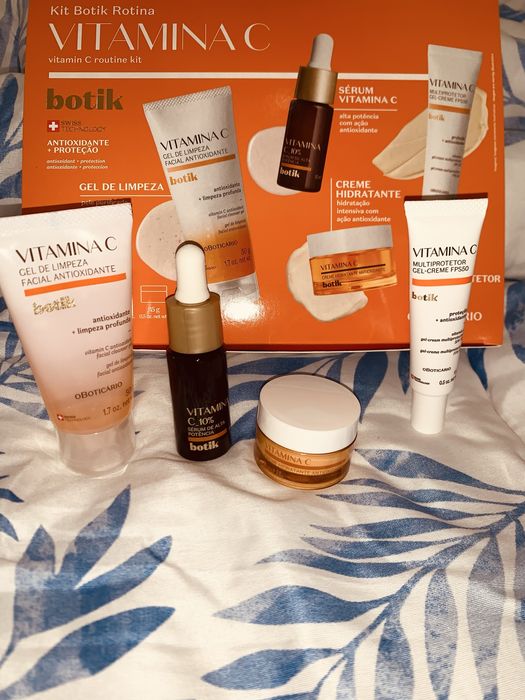 Kit Rotina Botik Vitamina C