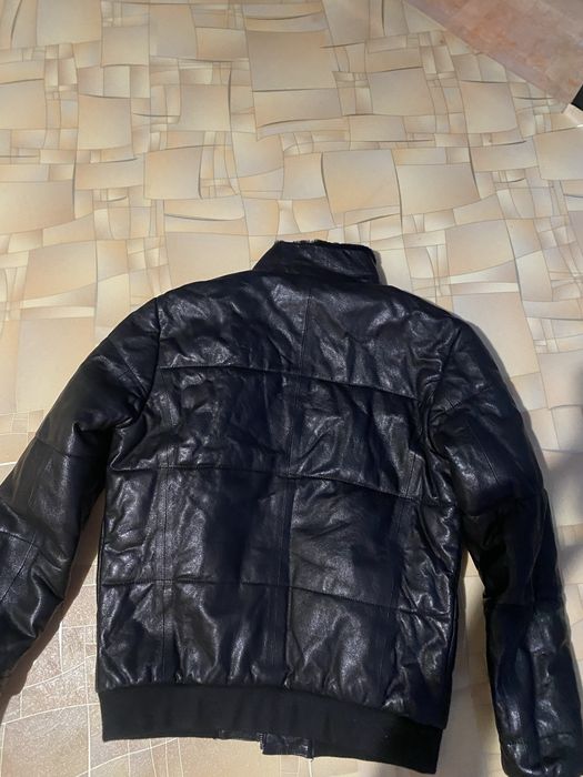 Продам кожаную куртку мужская, зима