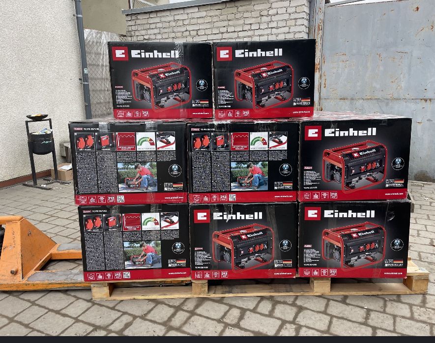 Генератор  .бензин  немецкие 1/2,4/3,5/6,5кВт .Einhel