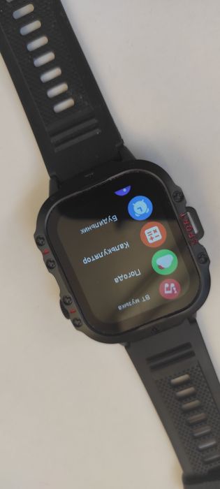 Смарт-годинник SmartWatch Tactical Black