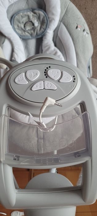 Ingenuity 10875 Huśtawka Dziecięca Sowa i Lew z Melodią