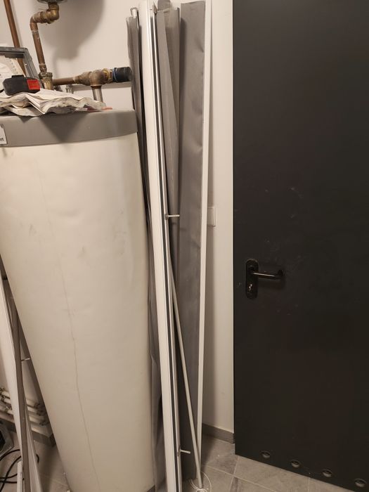 2 rolety dzień noc 198cm w kasecie montaż do ściany