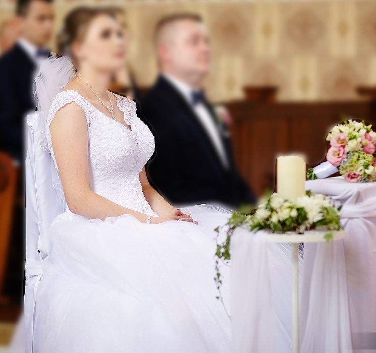 Suknia ślubna rozm. 40 Okazja