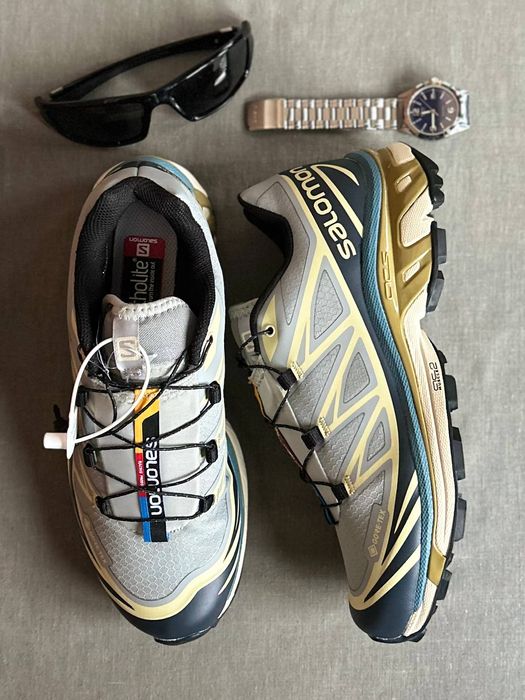 Кросівки Кроссовки Salomon XT-6 Gore-Tex Dover Blue Синий Синій Кросовки Демісезон